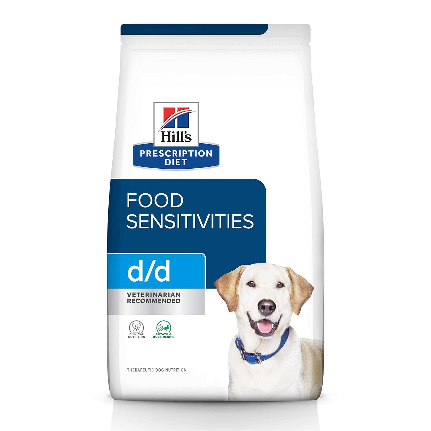 Hill’s Prescription Diet d/d Skin/Food Sensitivities Potato & Duck Formula Dry Dog Food - Healthber