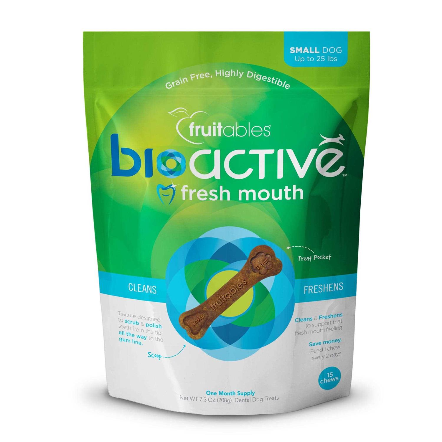 Fruitables Bioactive Fresh Mouth Dental Chews - Healthber