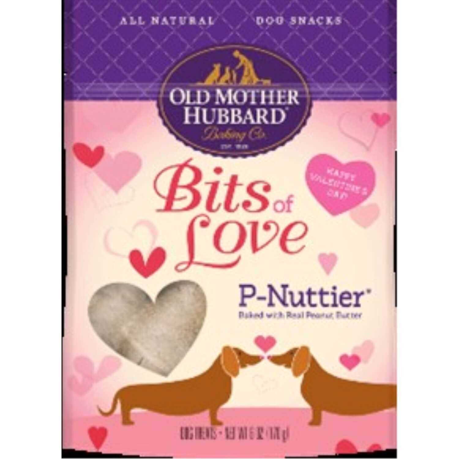 Old Mother Hubbard Bits of Love P-Nuttier Dog Treats - Healthber