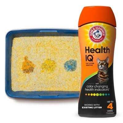 Arm & Hammer Health IQ Cat Litter Additive with Color Changing Health Indicators - Healthber