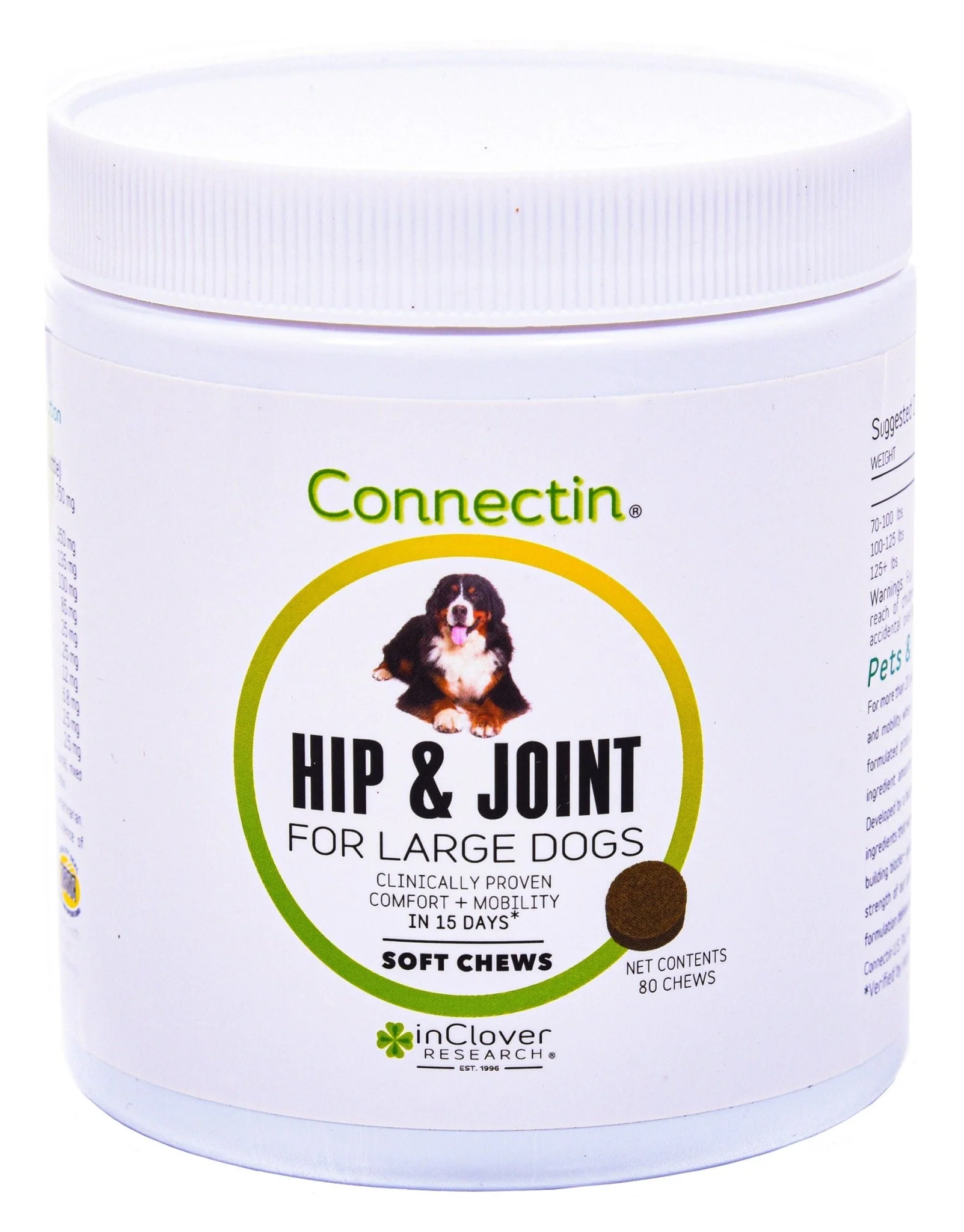 Connectin Hip & Joint Soft Chews for Large Dogs - Healthber