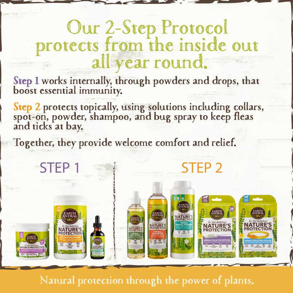 Earth Animal Herbal Flea Tick Collar for Dogs - Healthber