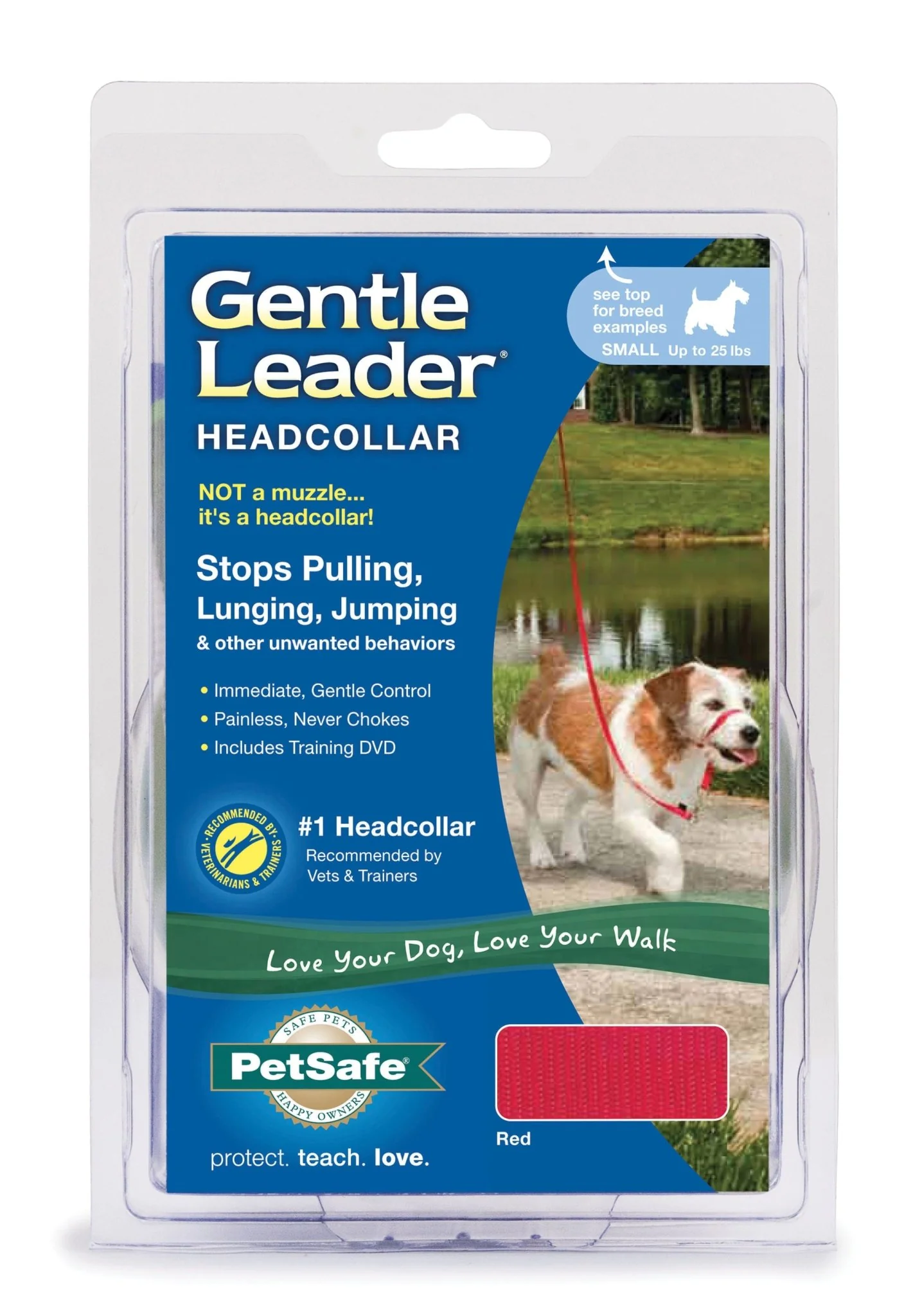 Gentle Leader Headcollar, small (up to 25 lb) - Healthber