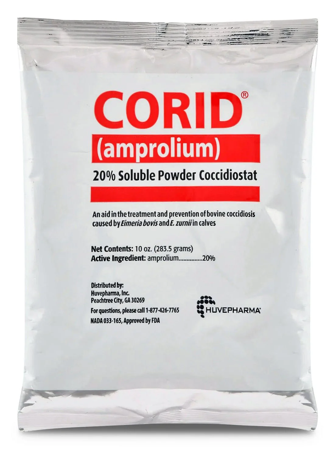 CORID (Amprolium 20%) Soluble Powder, 10 oz - Healthber