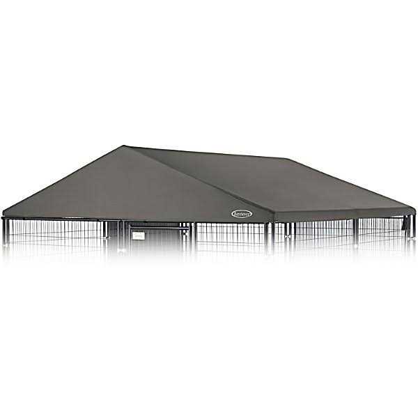 Retriever 10 ft. x 10 ft. Kennel Roof Cover - Healthber