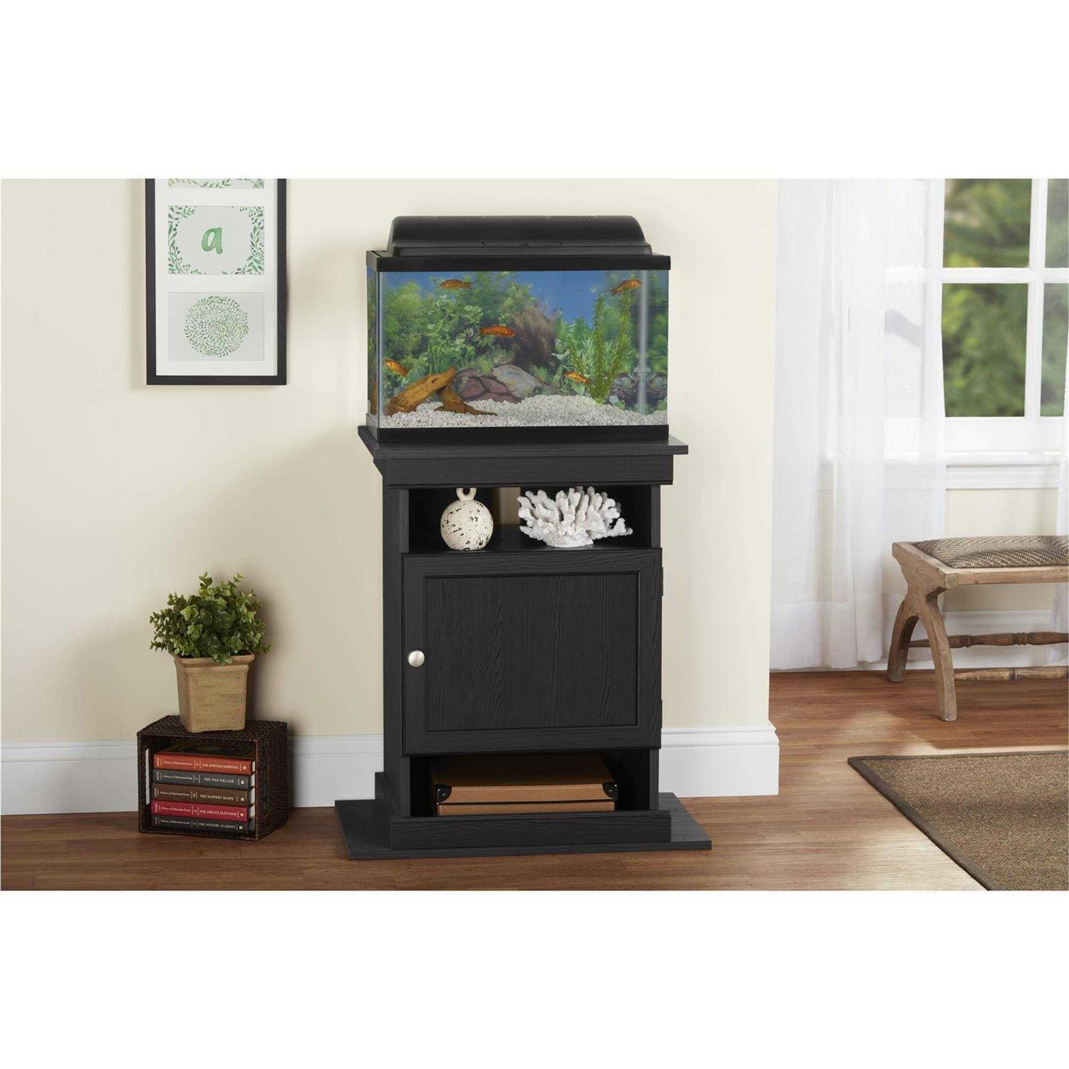 Ameriwood Home Flipper 10/20 Gallon Aquarium Stand - Healthber