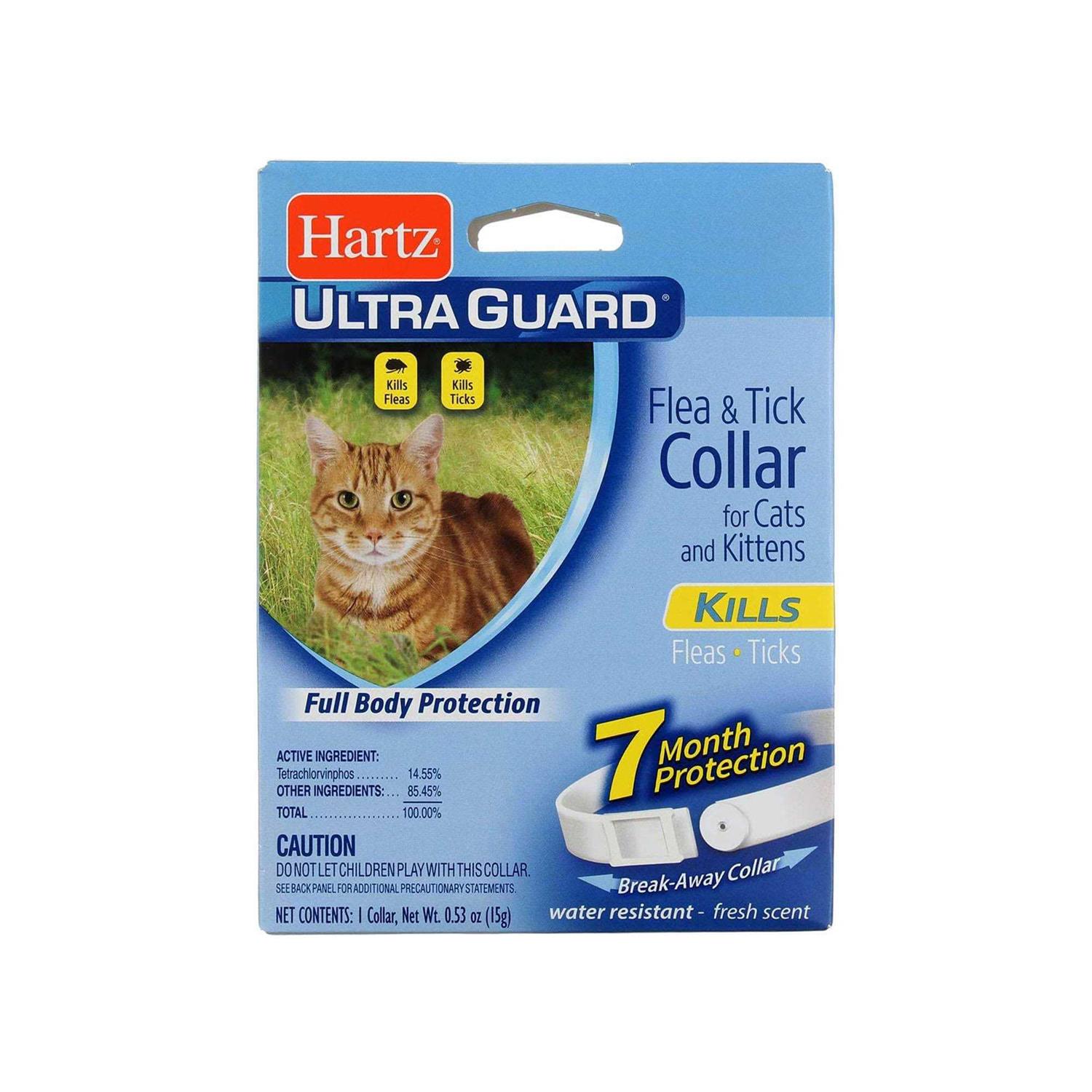 Hartz UltraGuard Flea & Tick Collar for Cats & Kittens - Healthber