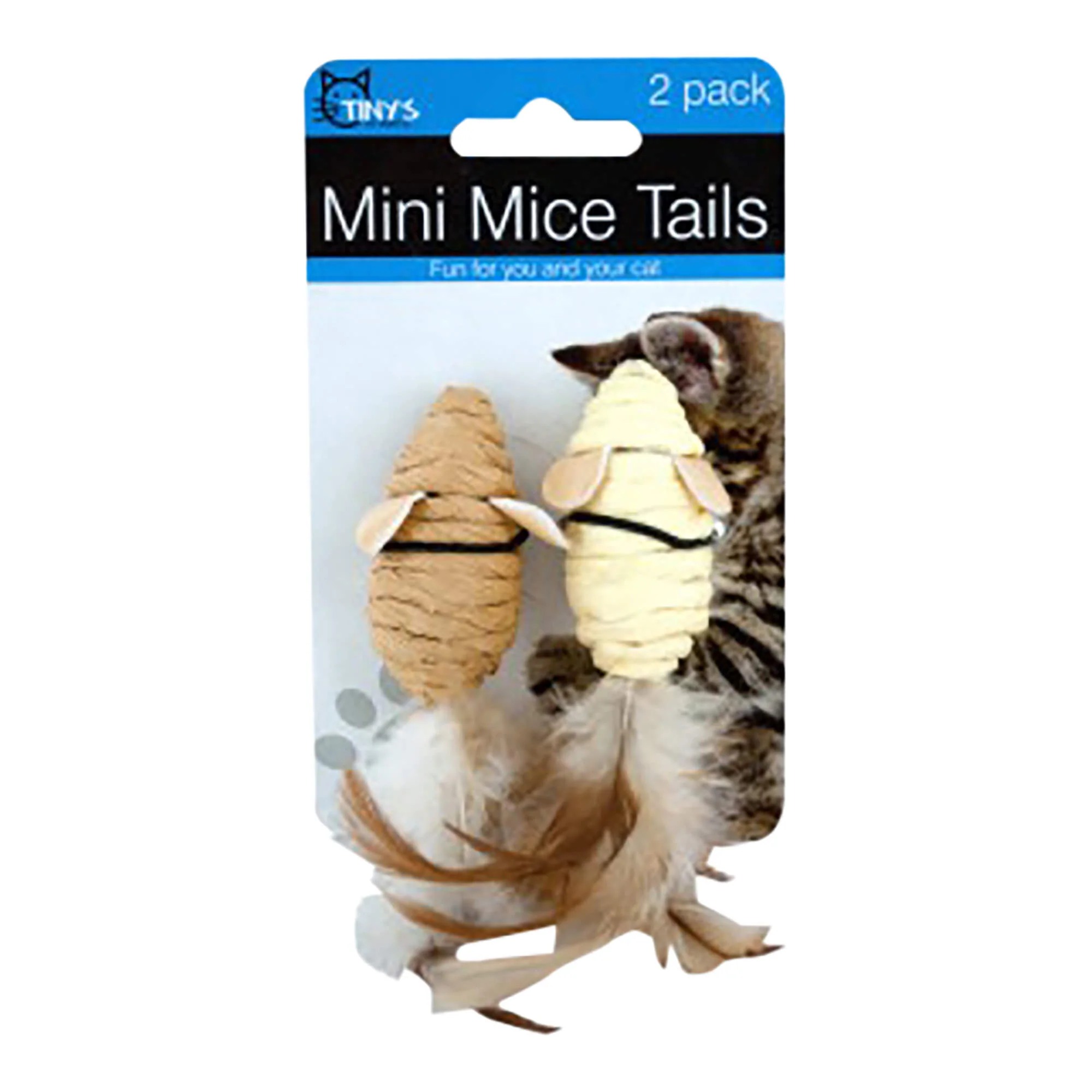 Mini Mice Cat Toys, 2 pk - Healthber
