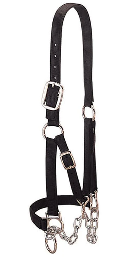 Weaver Heavy Duty Cow Restraint Halter, Black - Healthber