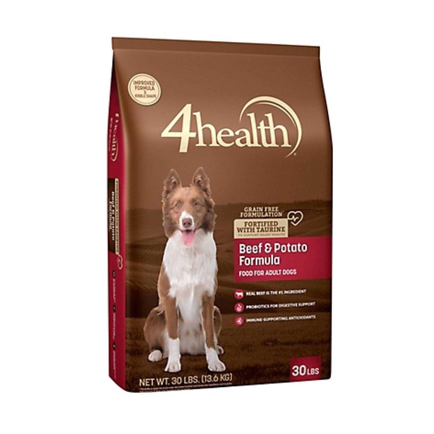 4health Grain Free Formulation Beef and Potato Formula Dry Dog Food - Healthber