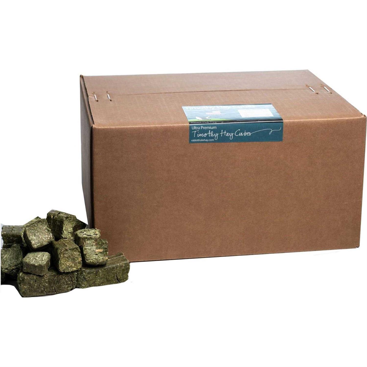 Rabbit Hole Hay All Natural Timothy Hay Cubes - Healthber