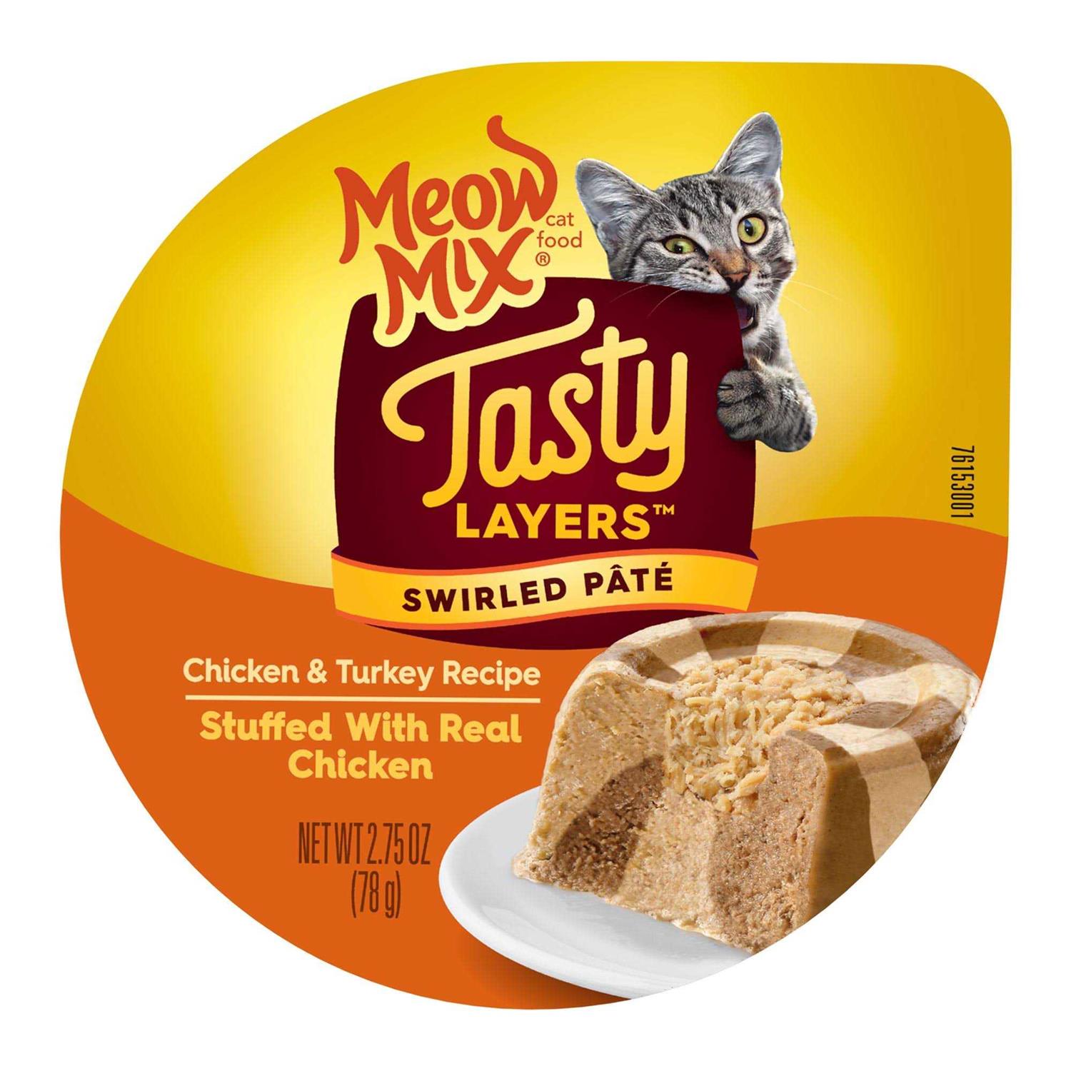 Meow Mix Tasty Layers Cat Food - Healthber