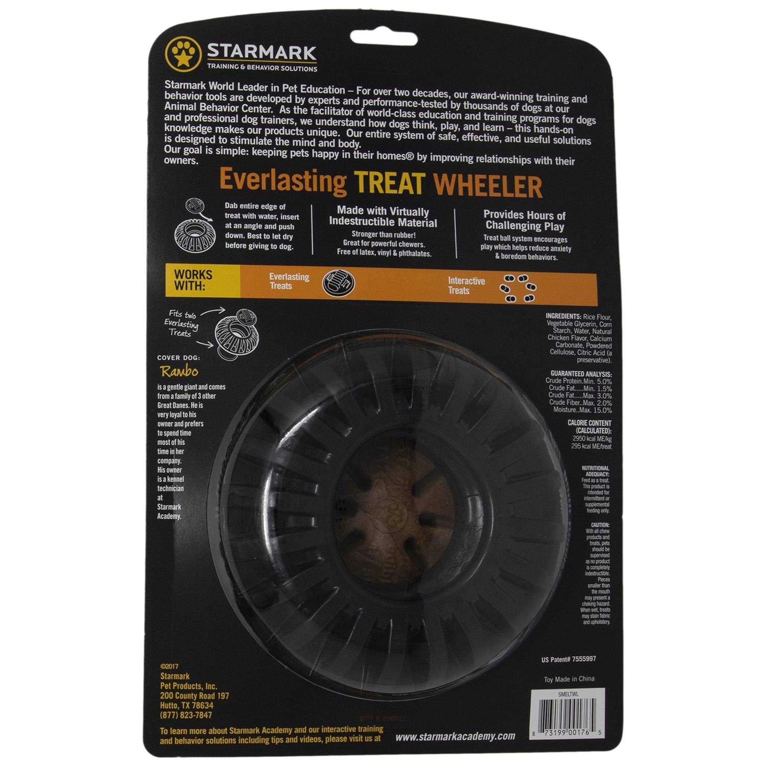 Starmark Everlasting Treat Wheeler - Healthber