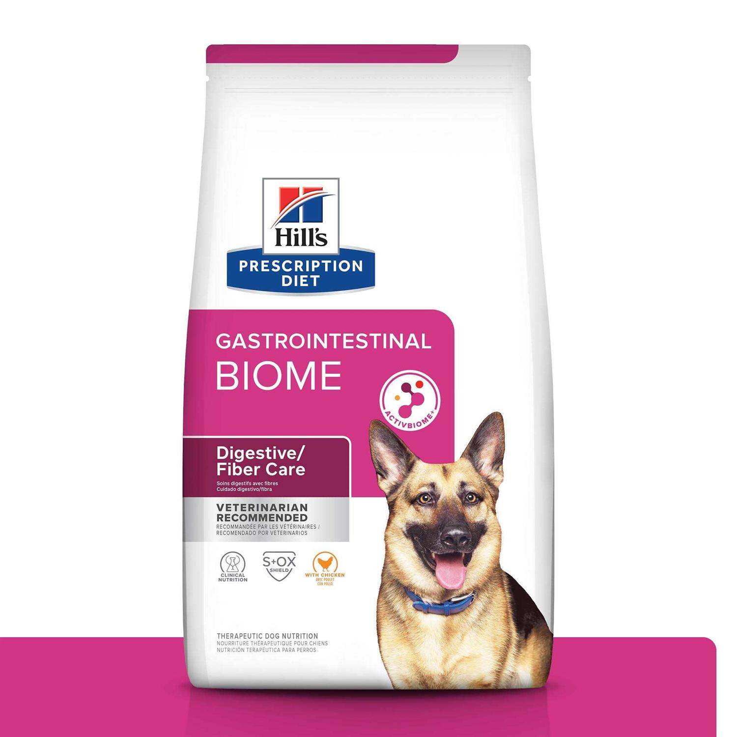 Hill&s Prescription Diet Gastrointestinal Biome Digestive Fiber Care Chicken Dry Dog Food - Healthber