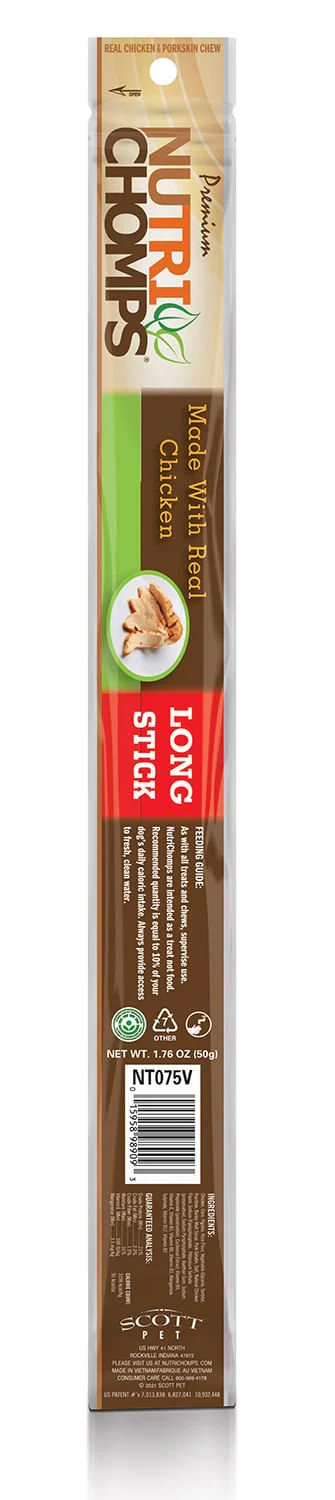 NutriChomps 15�� Chicken Long Stick - Healthber