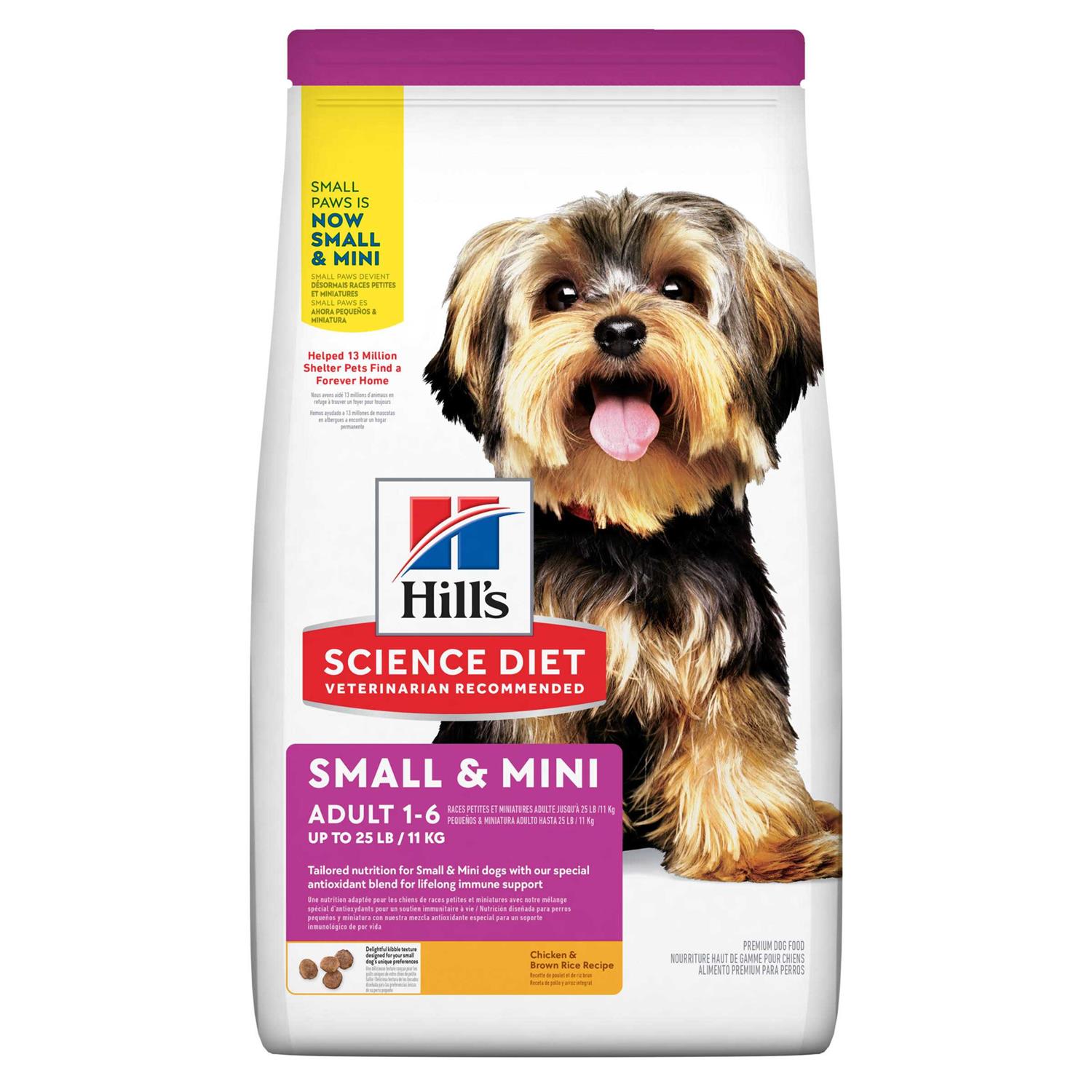 Hill’s Science Diet Adult Small Meal Rice Dry Dog Food - Healthber