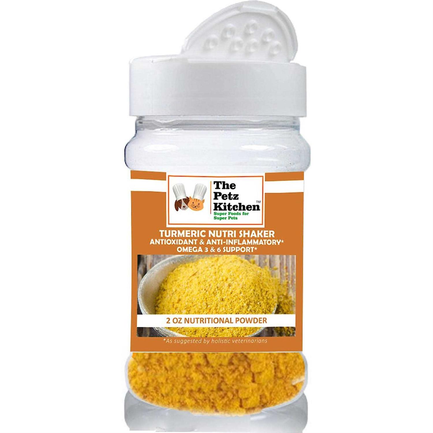 The Petz Kitchen Turmeric Powder Dog & Cat Supplement - Healthber