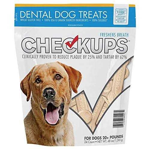 Checkups Dental Dog Treats - Healthber