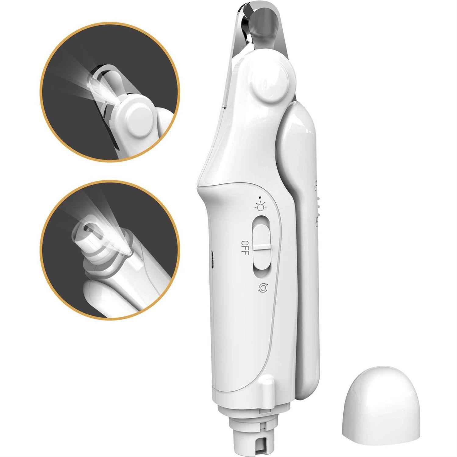Pawshelf 2-in-1 Dog & Cat Nail Grinders & Clippers - Healthber