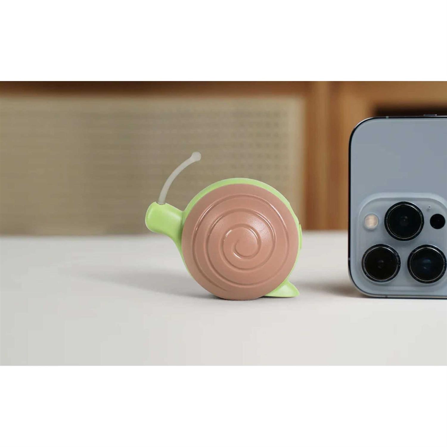 Wicked Snail Smart Cat Toy Interactive Running Snail - Healthber