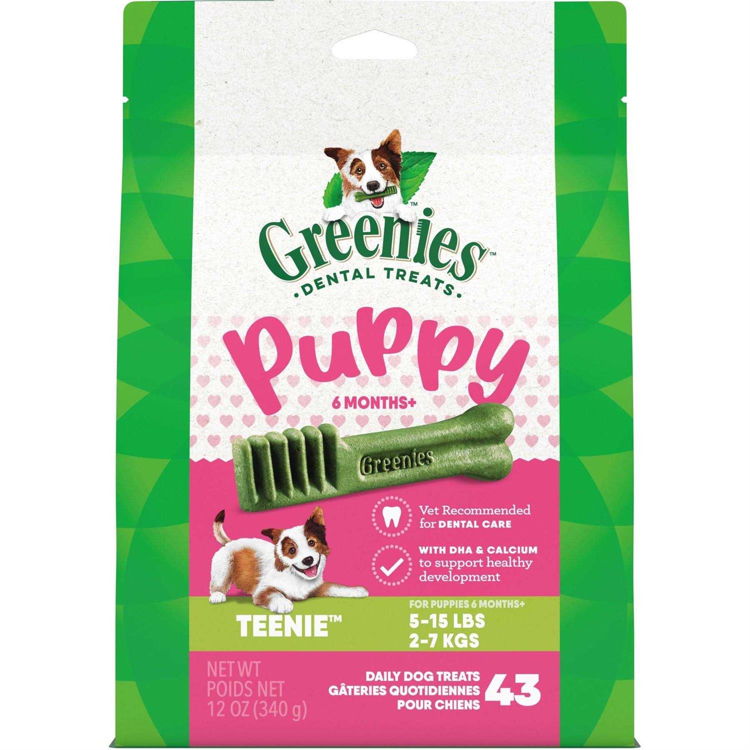 Greenies Puppy Dental Dog Treats - Healthber