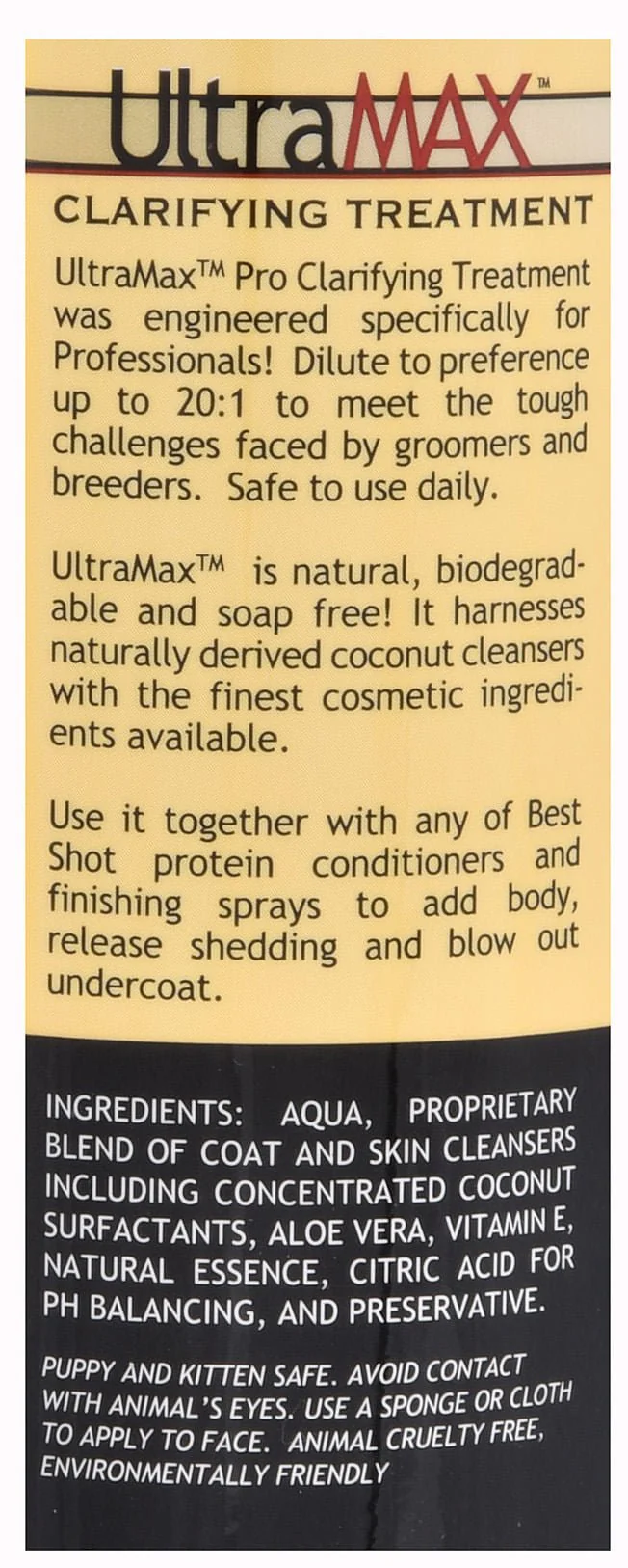 Best Shot UltraMAX Pro Clarifying Shampoo - Healthber