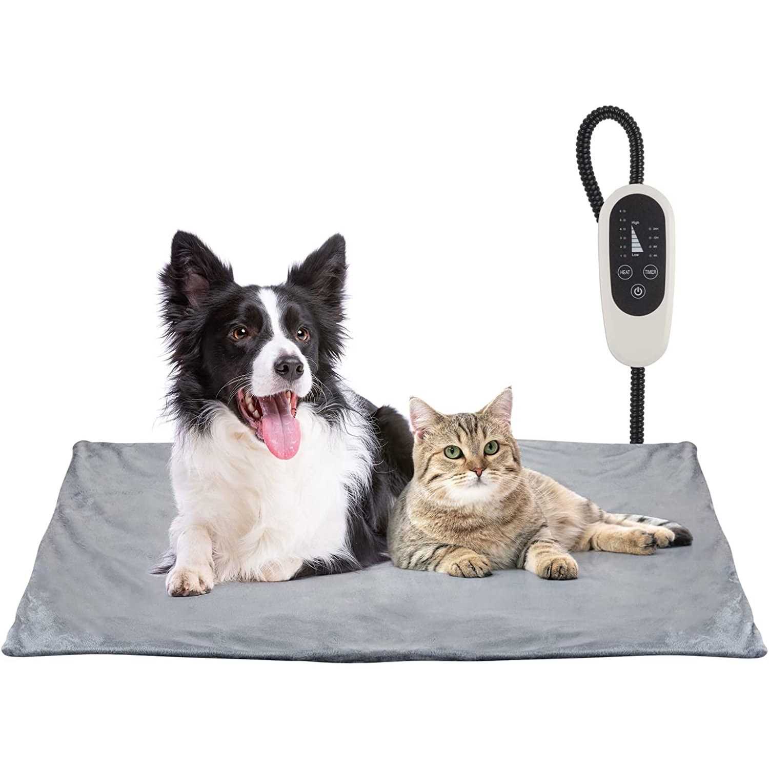 BN-LINK Pet Heating Pad 16 x 18 Heating Pad with Chew Resistant Cord - Healthber