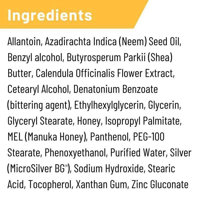 Silver Honey Rapid Wound Repair Ointment - Healthber