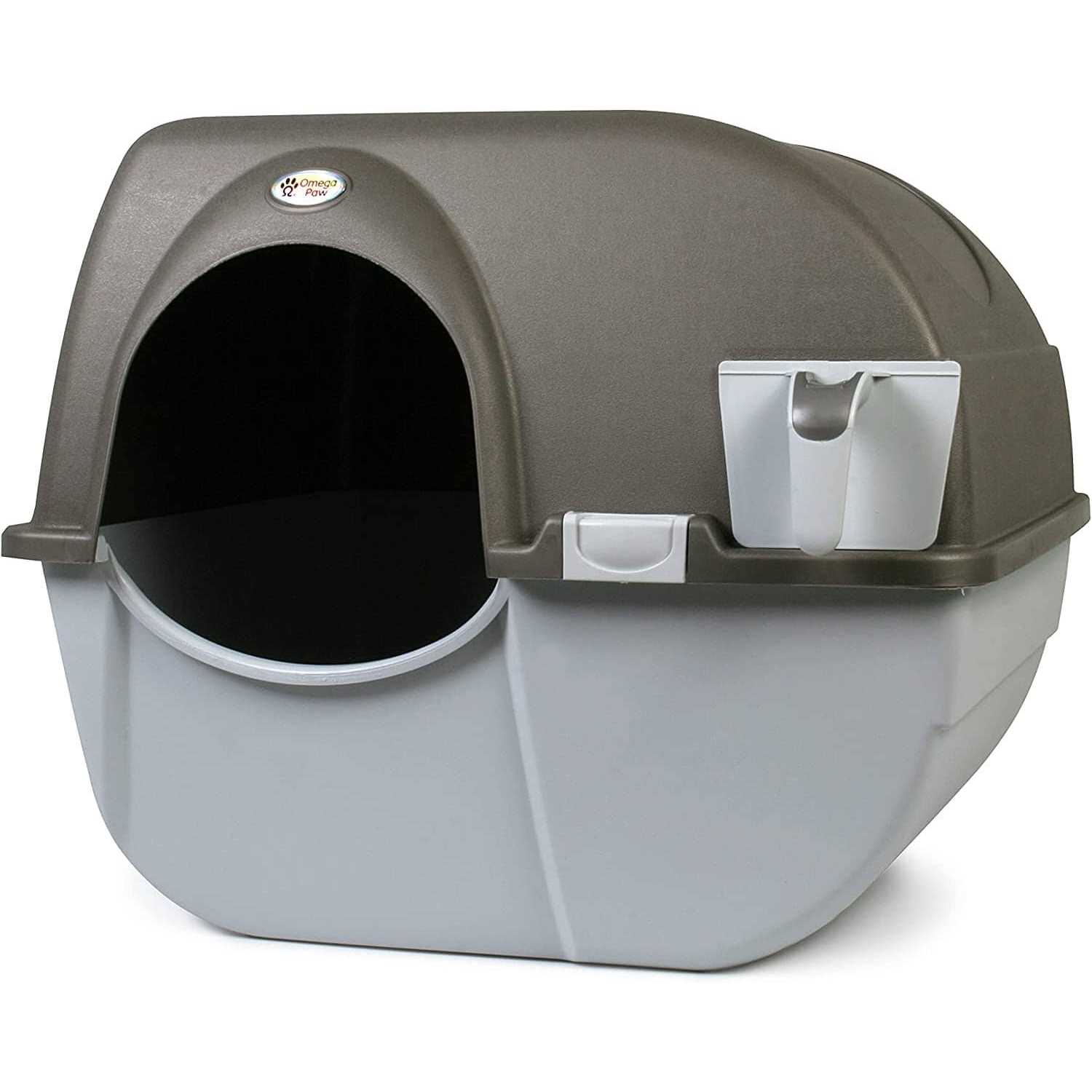 Omega Paw Roll N Clean Self Cleaning Litter Box - Healthber