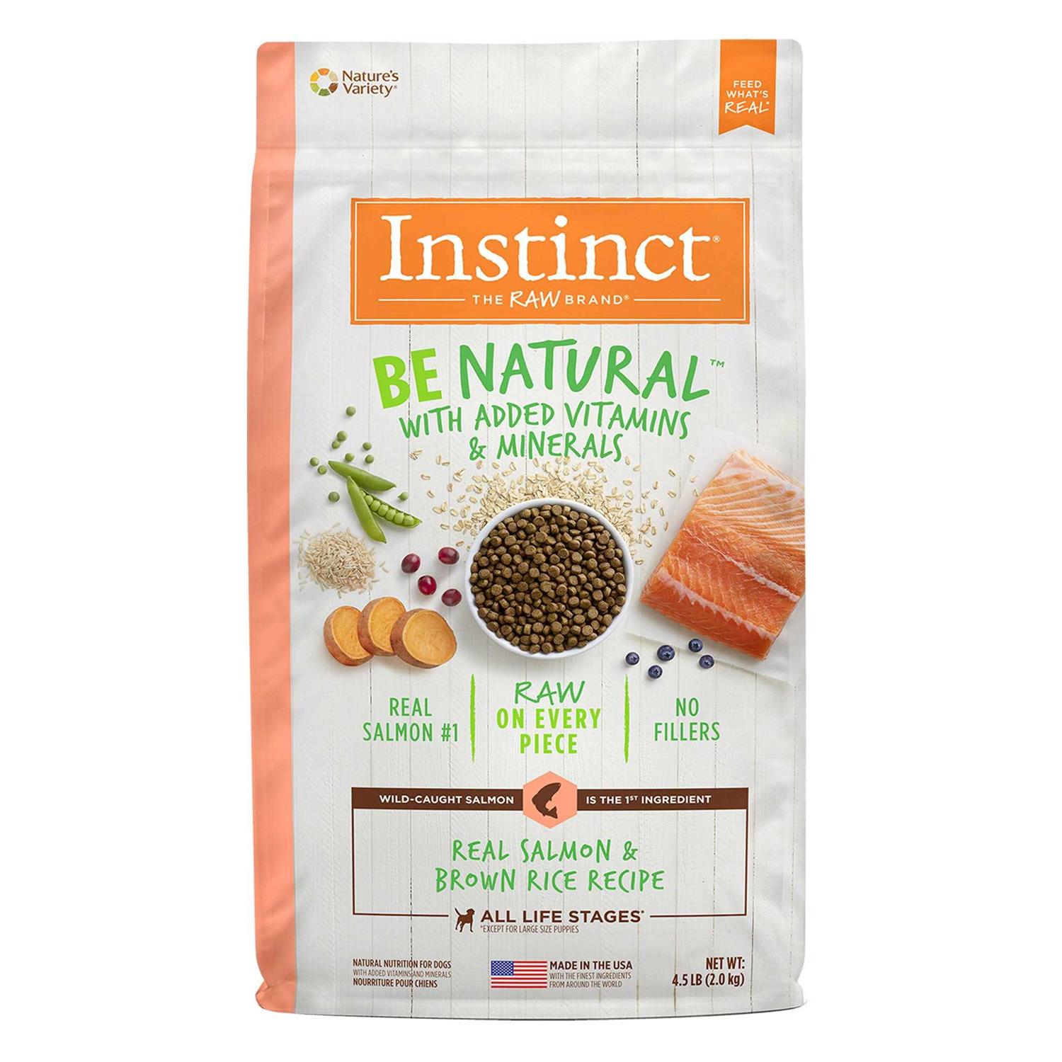 Instinct Be Natural Chicken & Brown Rice Recipe Dry Dog Food - Healthber