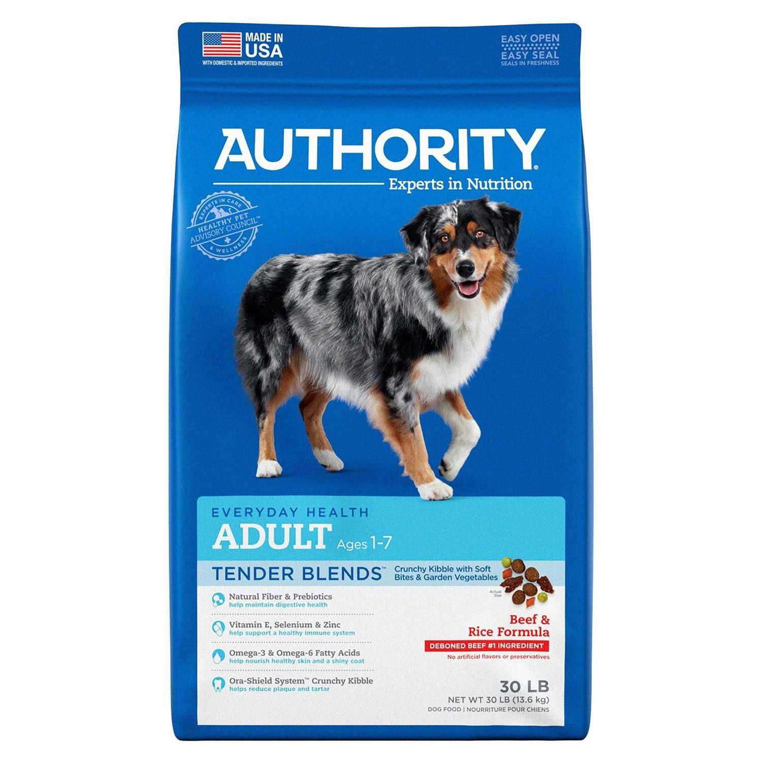 Authority Everyday Health Adult Dry Dog Food - Healthber