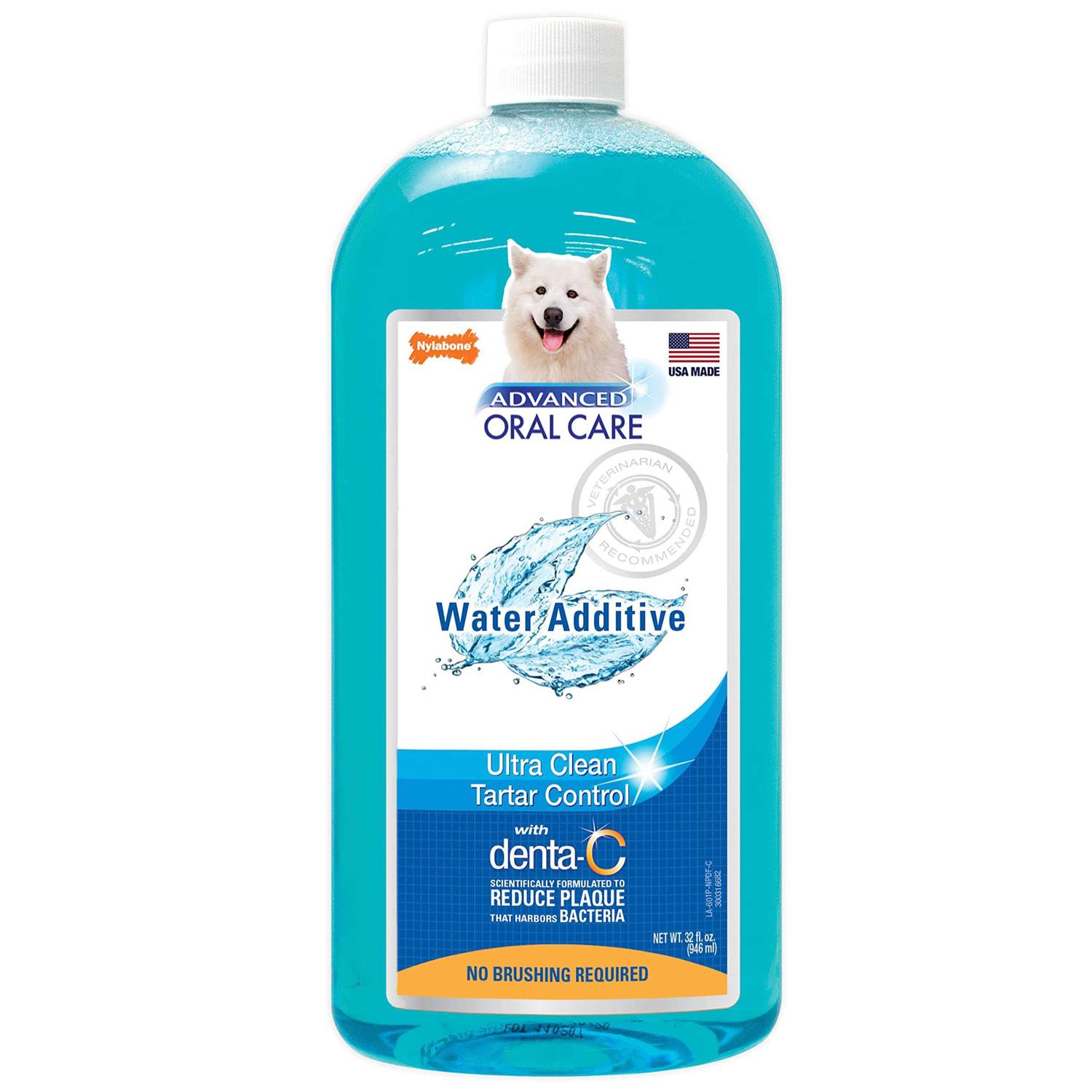 Nylabone Advanced Oral Care Liquid Tartar Remover Water Additive for Dogs - Healthber