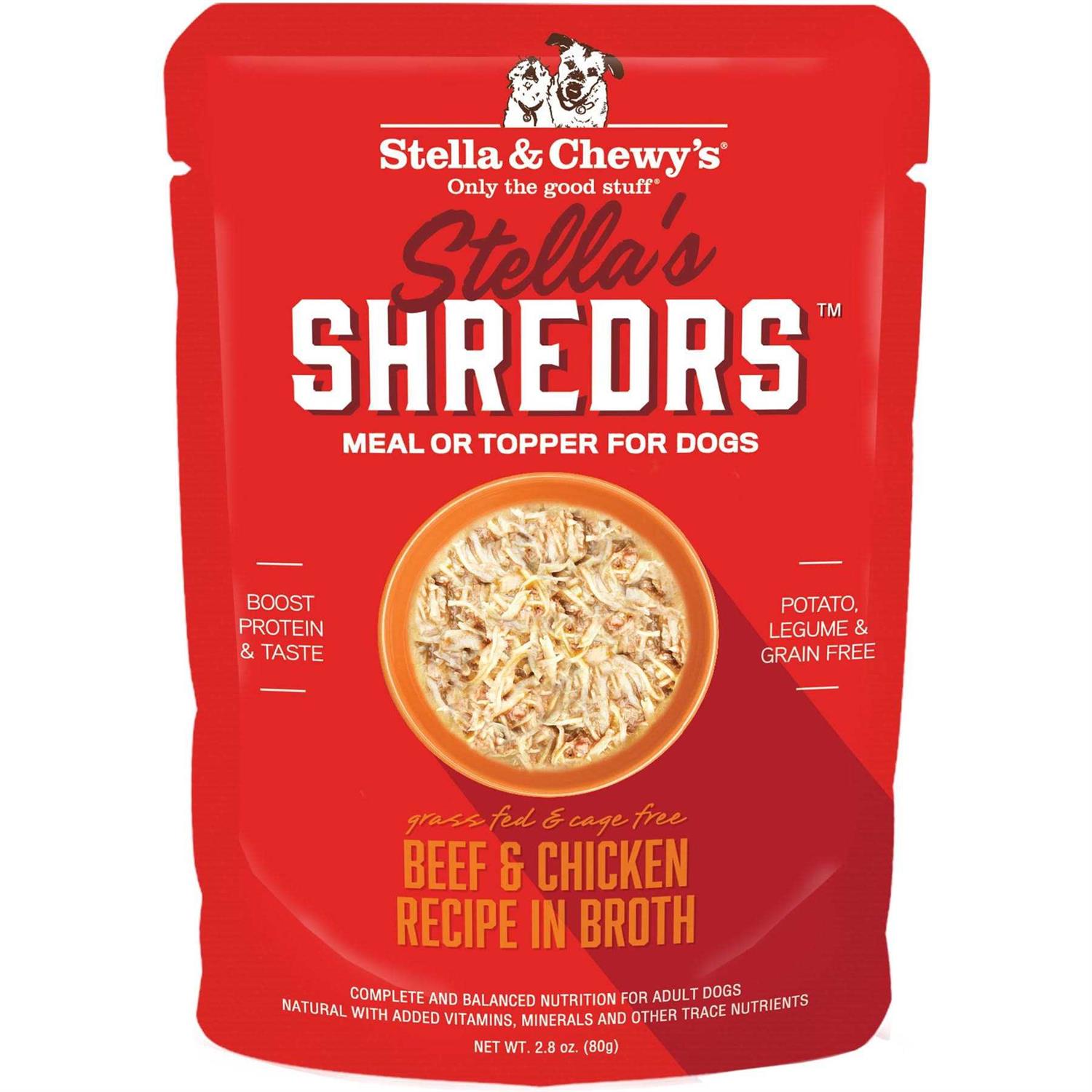 Stella & Chewy’s Dog Shredrs Chicken - Healthber