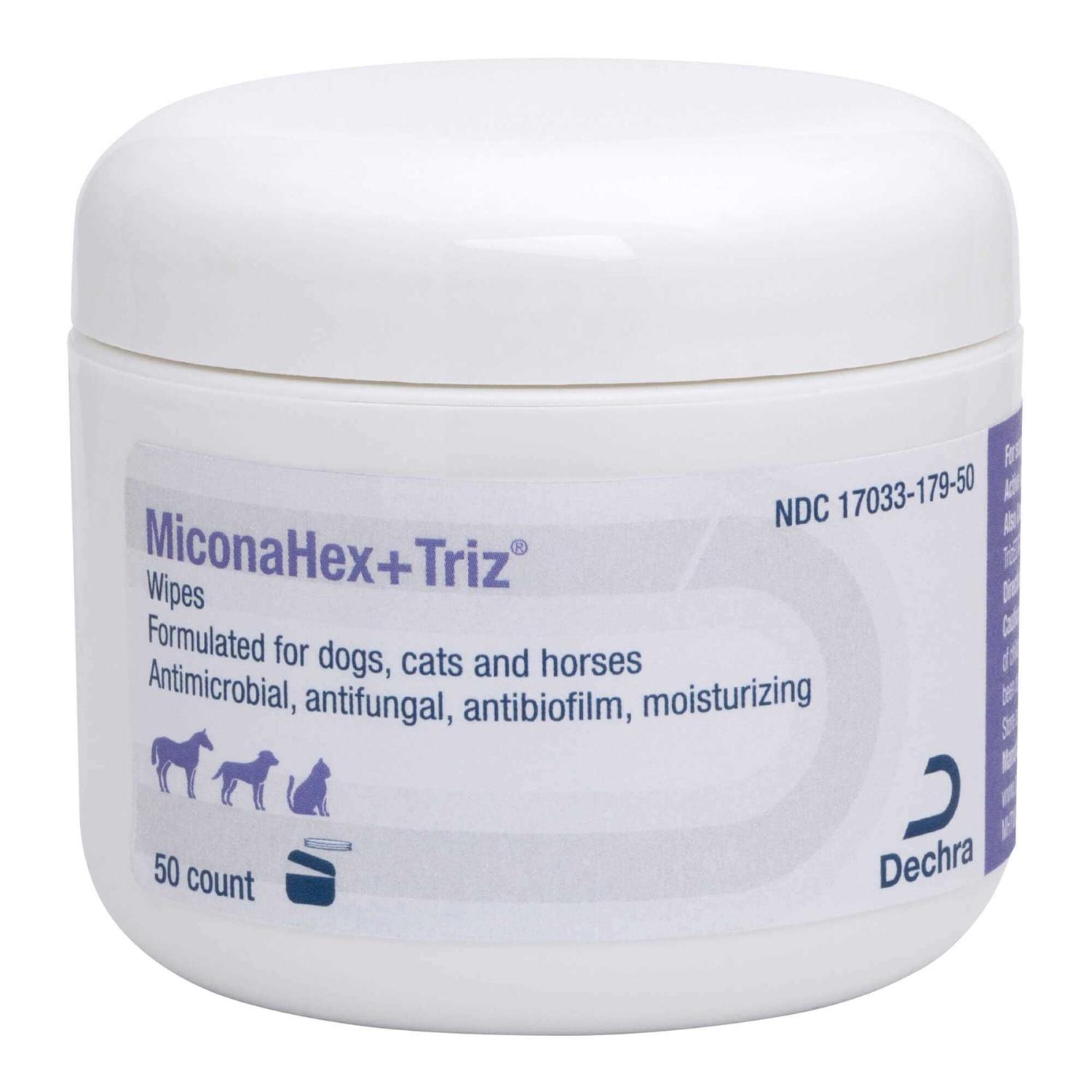 Dechra Miconahex Triz Wipes - Healthber