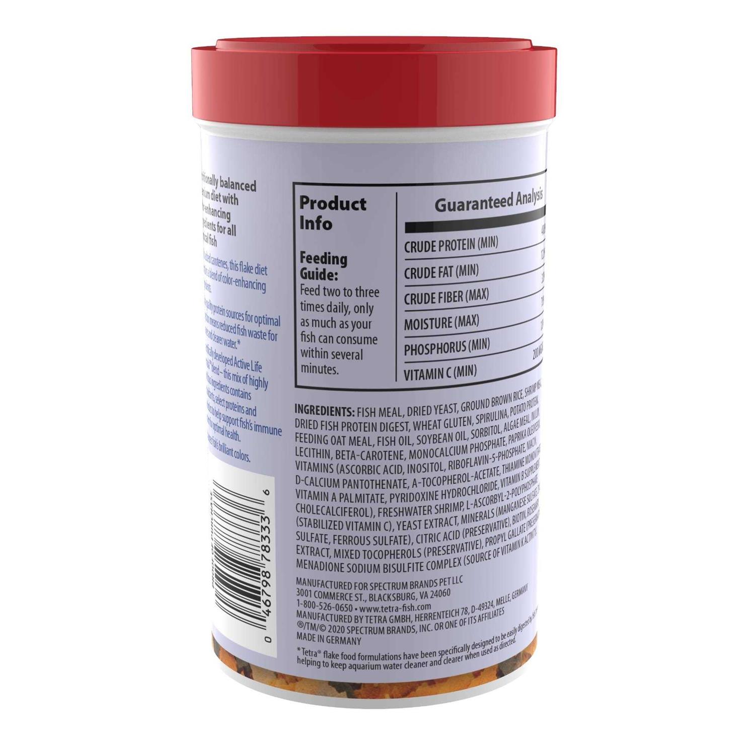 Tetra Tetracolor Select Tropical Flakes - Healthber