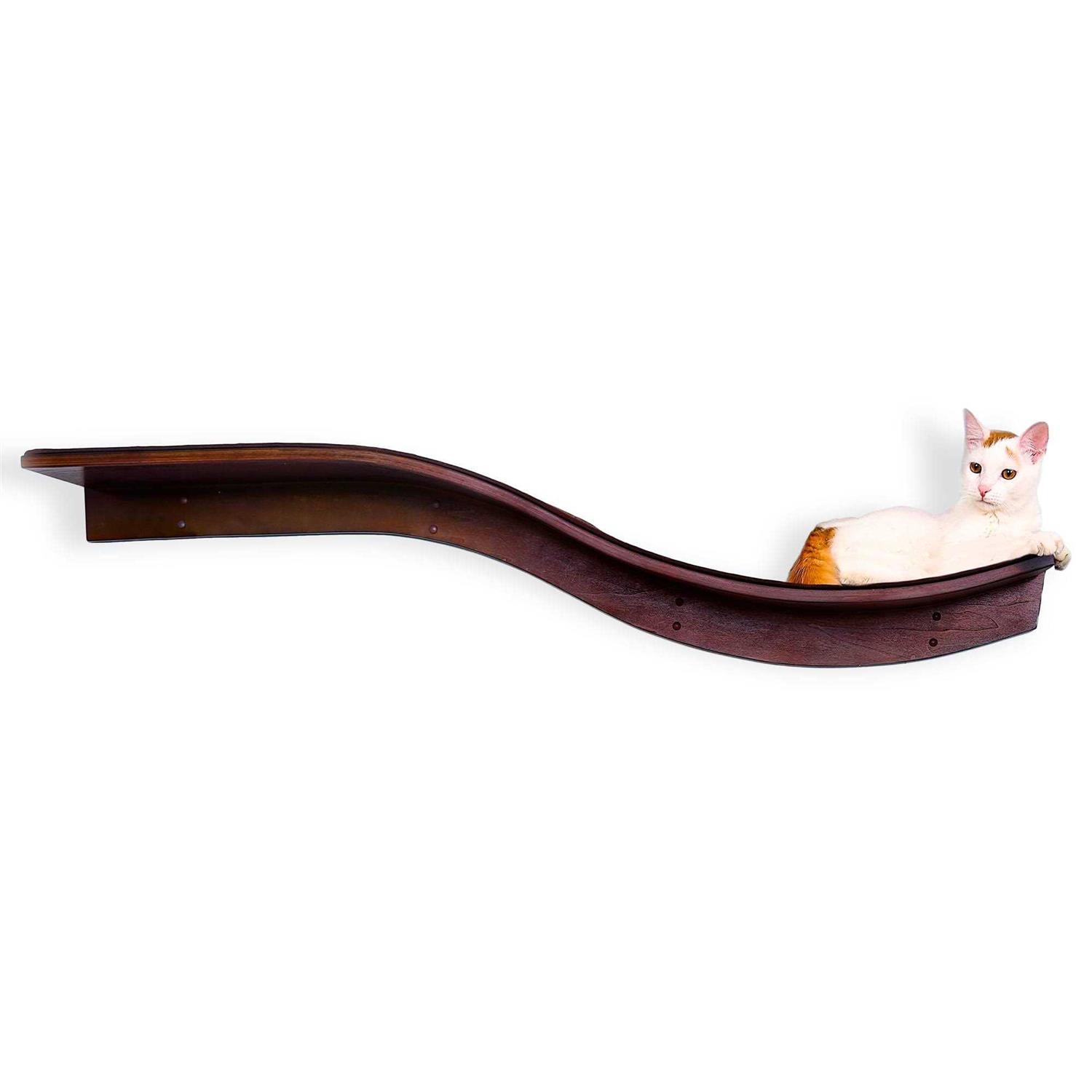 The Refined Feline Lotus Branch Cat Shelf - Healthber