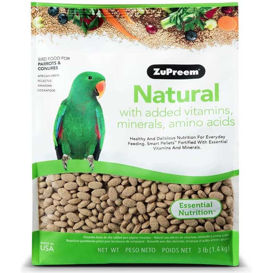 ZuPreem Natural Bird Food - Healthber