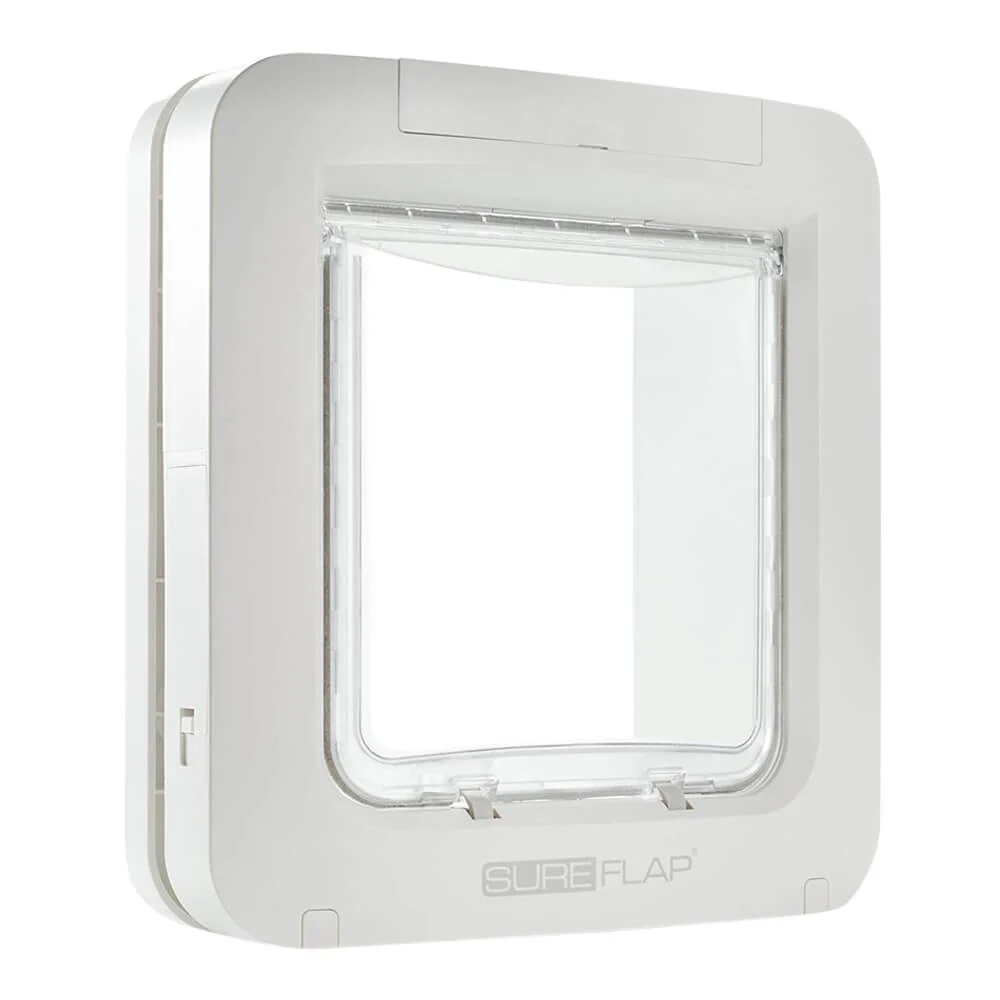 Microchip Pet Door White - Healthber