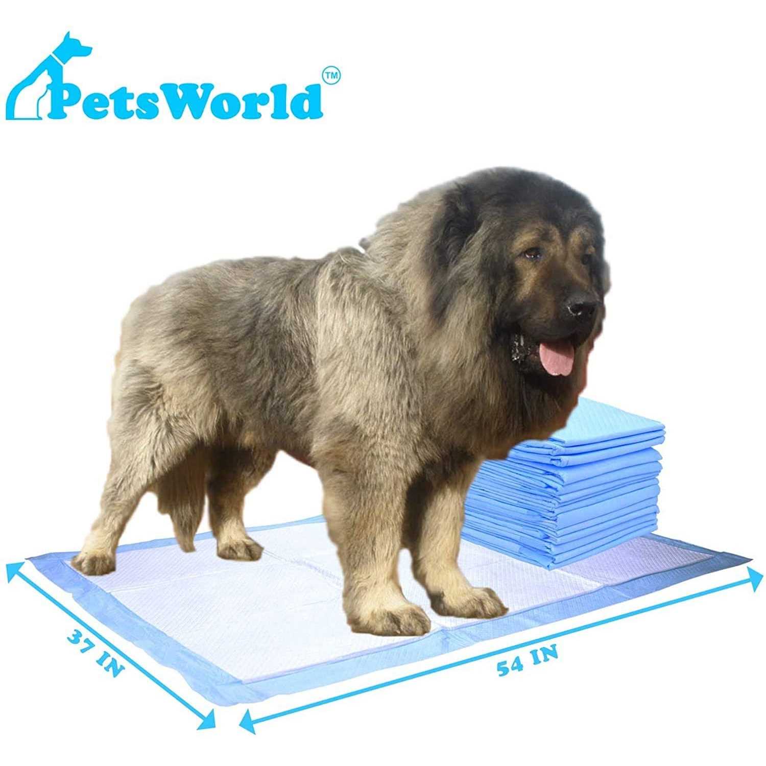 petsworld Pet Potty Pads Xxxl Enormous Tear Resistant - Healthber
