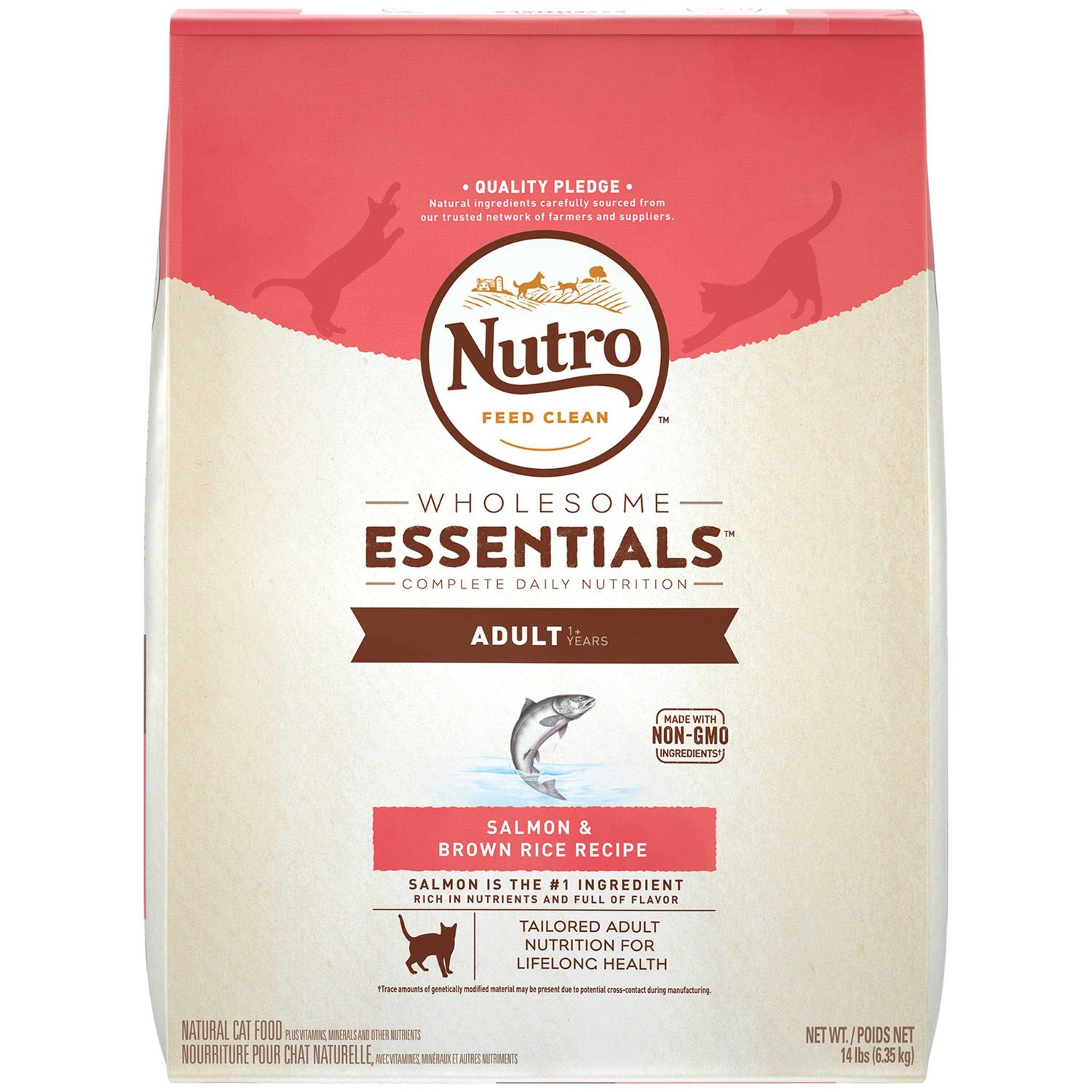 Nutro Wholesome Essentials Brown Rice Cat Food - Healthber