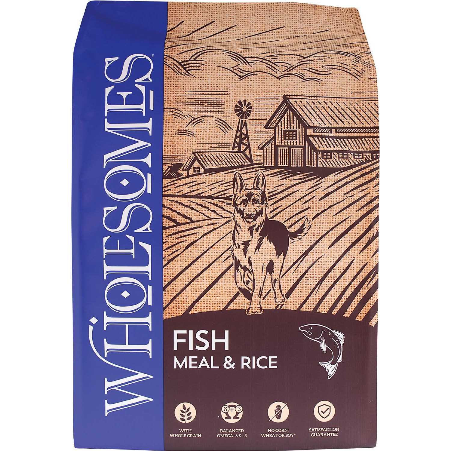 Sportmix Wholesomes Fish Meal and Rice Dry Dog Food - Healthber