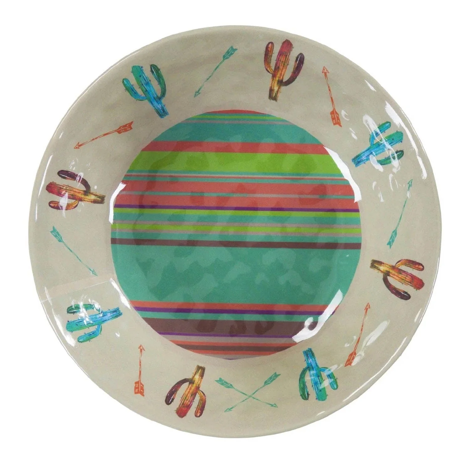 Saguaro Cactus Melamine Bowl, Set of 4 - Healthber