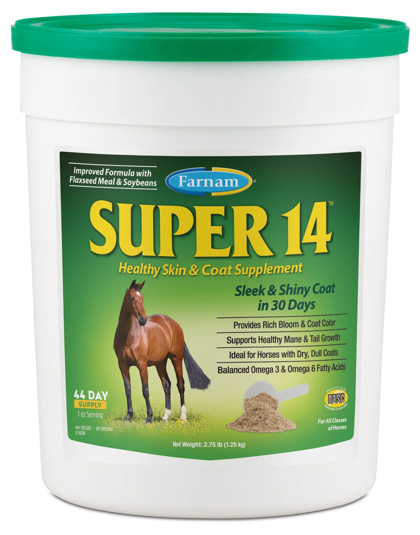 Super 14 Horse Coat Supplement - Healthber