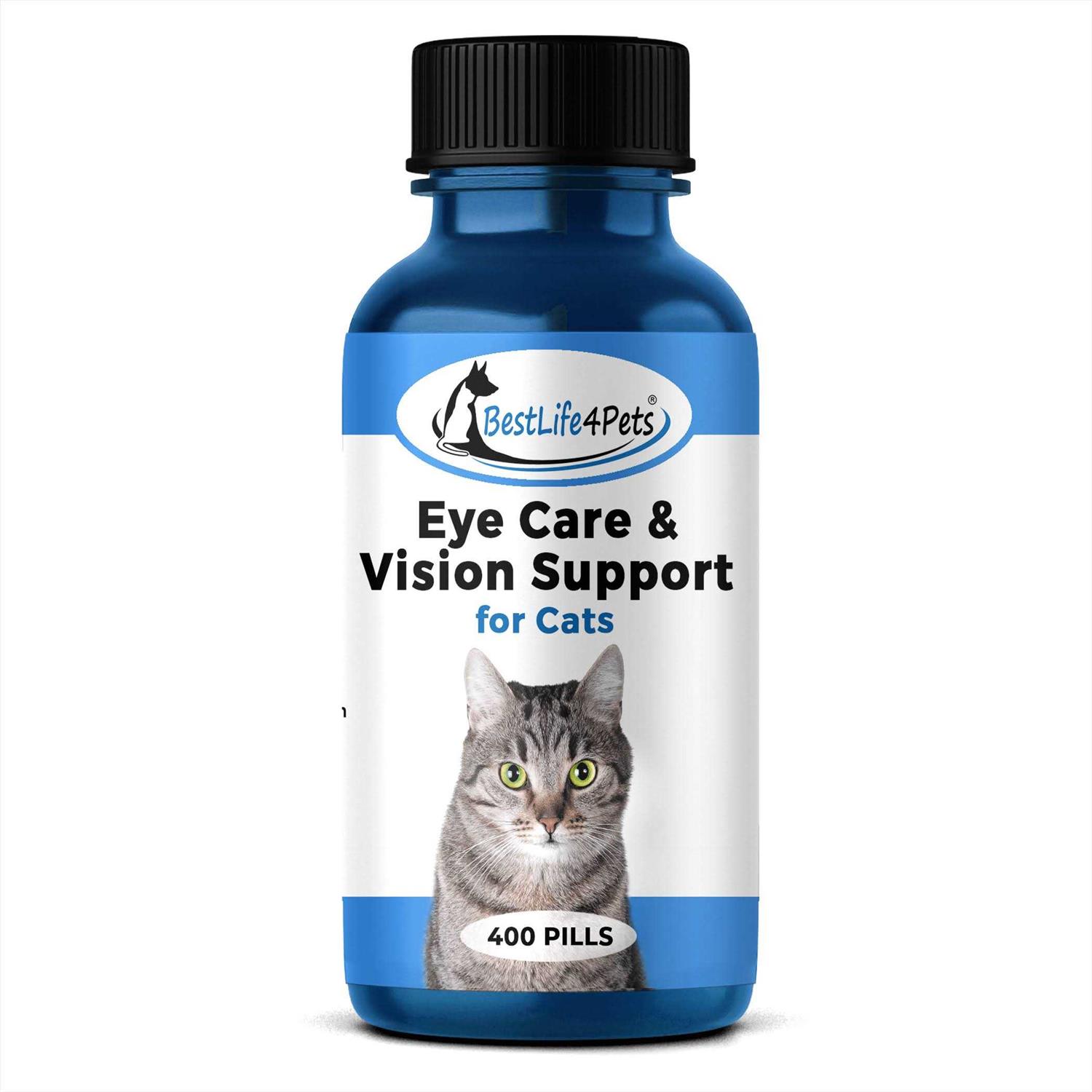 Bestlife4pets Eye Care and Vision Support for Cats Holistic Kitten Eye Infection Treatment Helps with Conjunctivitis, Swelling, Discharge and More - Healthber