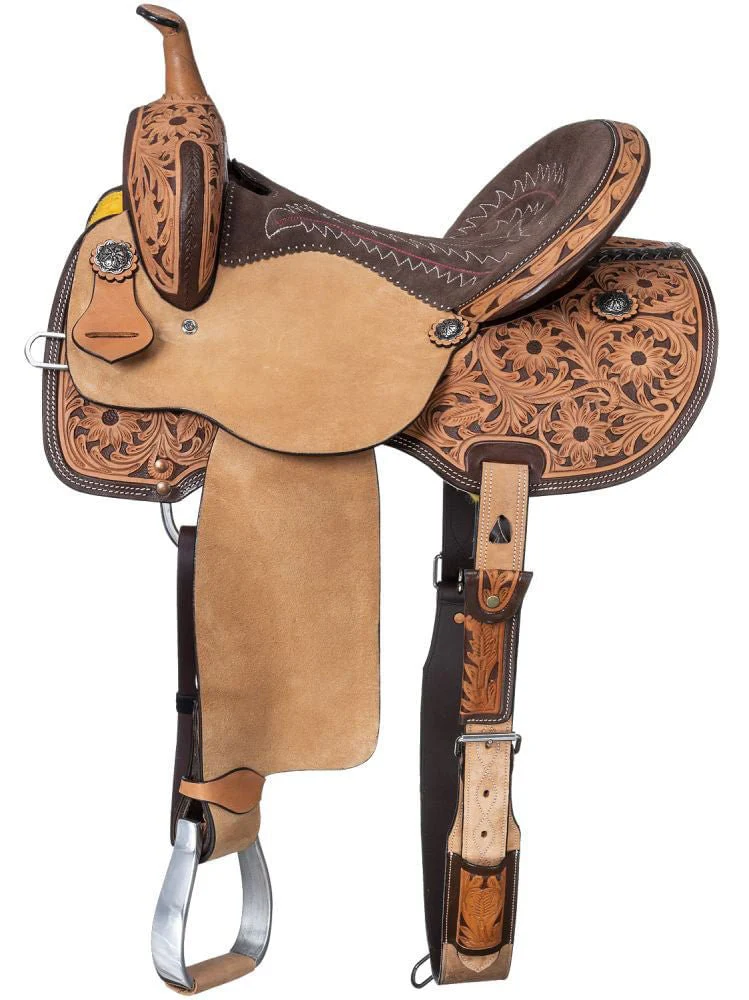 Royal King Light Oil Hawley Barrel Saddle Package - Healthber