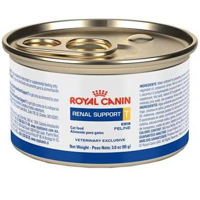 Royal Canin Veterinary Diet Adult Renal Support T Thin Slices in Gravy Canned Cat Food, 3-oz, case of 24 - Healthber