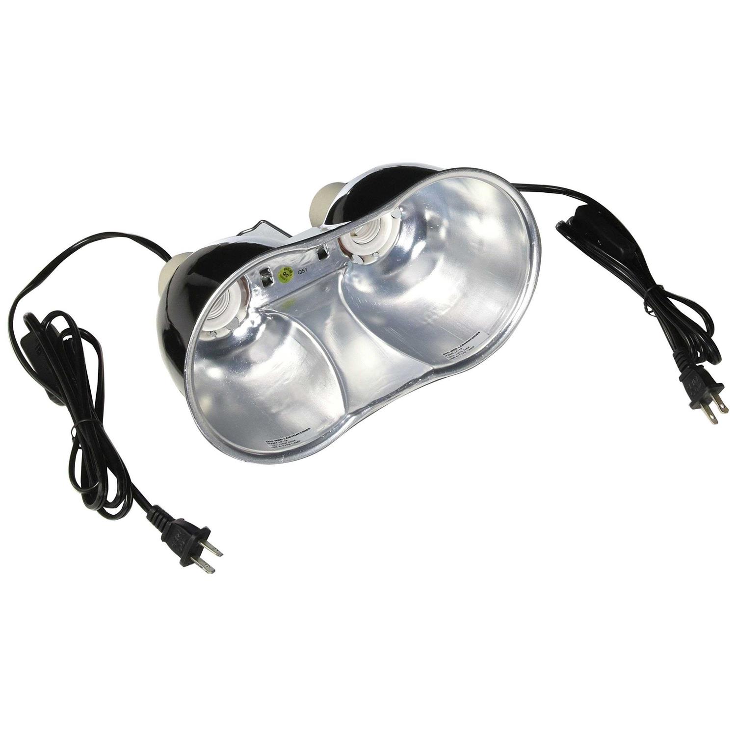 Zoo Med Mini Combo Deep Dome Lamp Fixture - Healthber