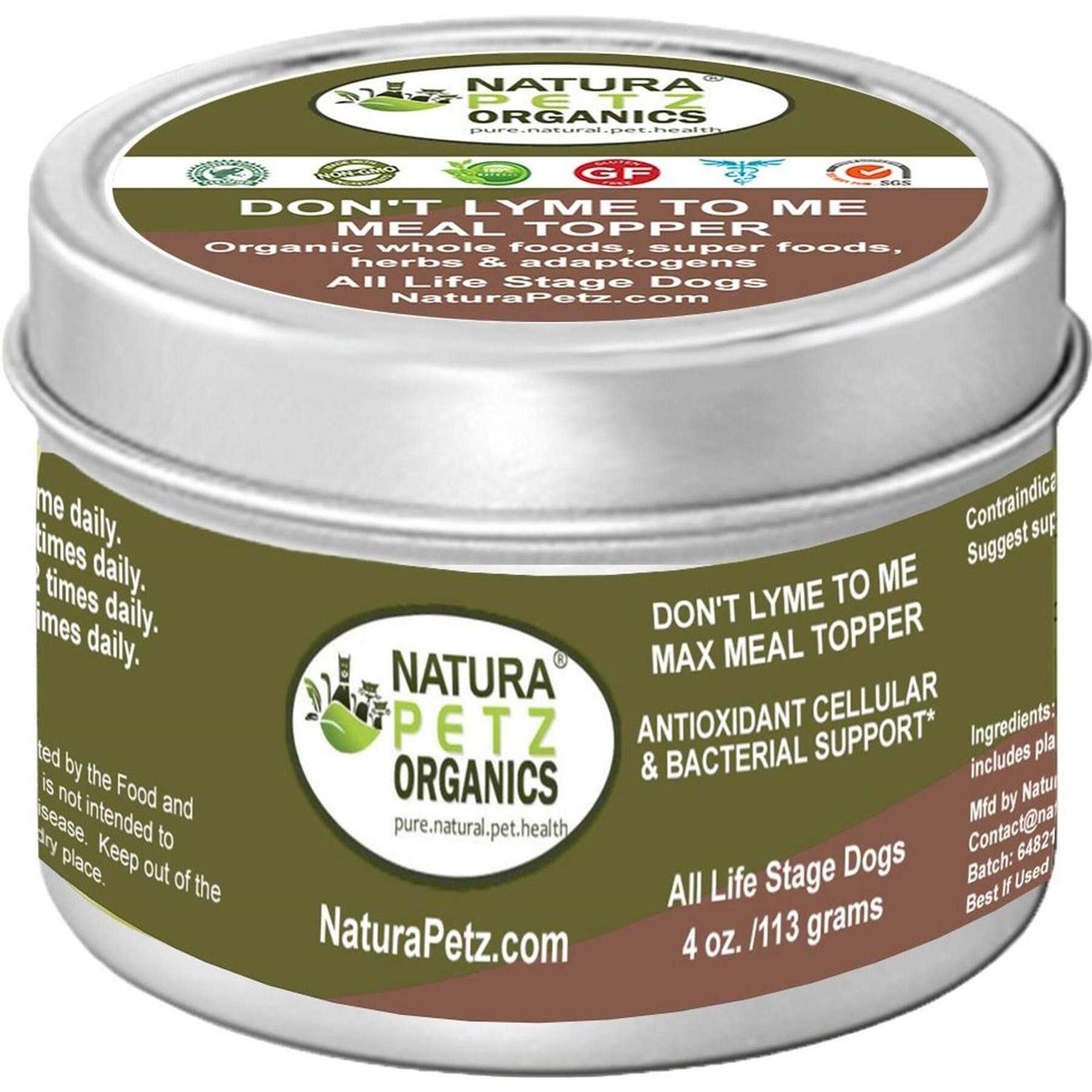 Don’T Lyme To Me Max Meal Topper* Antioxidant Cellular & Bacterial Support* Dogs & Cats* - Healthber