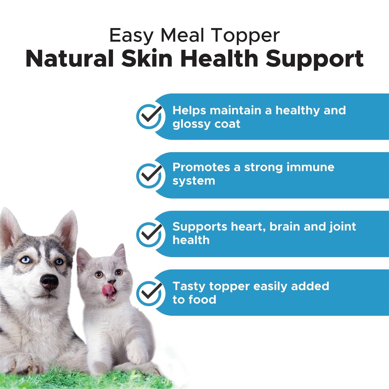 Pet Honesty Wild Caught Omega-3 Fish Oil Supplement for Dogs and Cats - Healthber