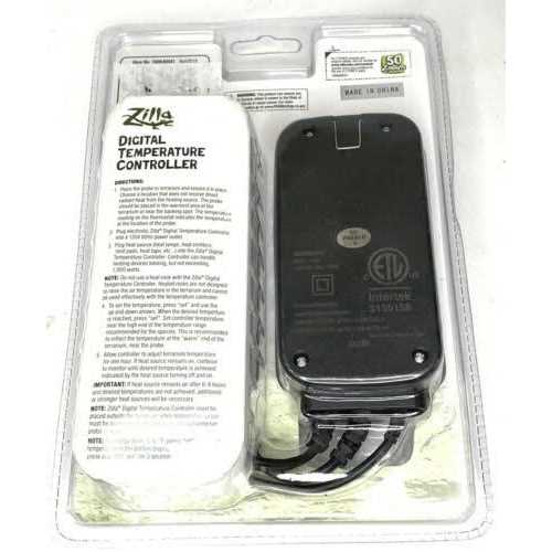Zilla Digital Temperature Controller - Healthber